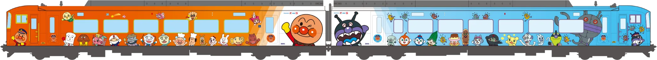 高徳線うずしおアンパンマン列車